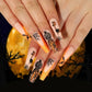 24Pcs Halloween Fake Nails Art Set - Life and Lines