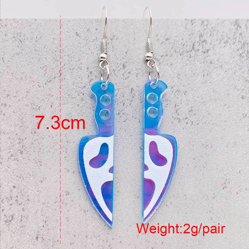 Bloody Knife  Earrings - Life and Lines