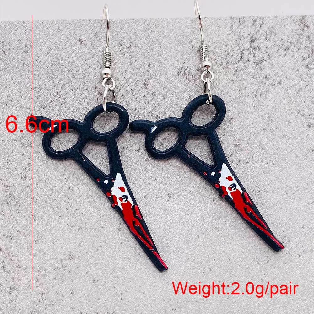 Bloody Knife  Earrings - Life and Lines