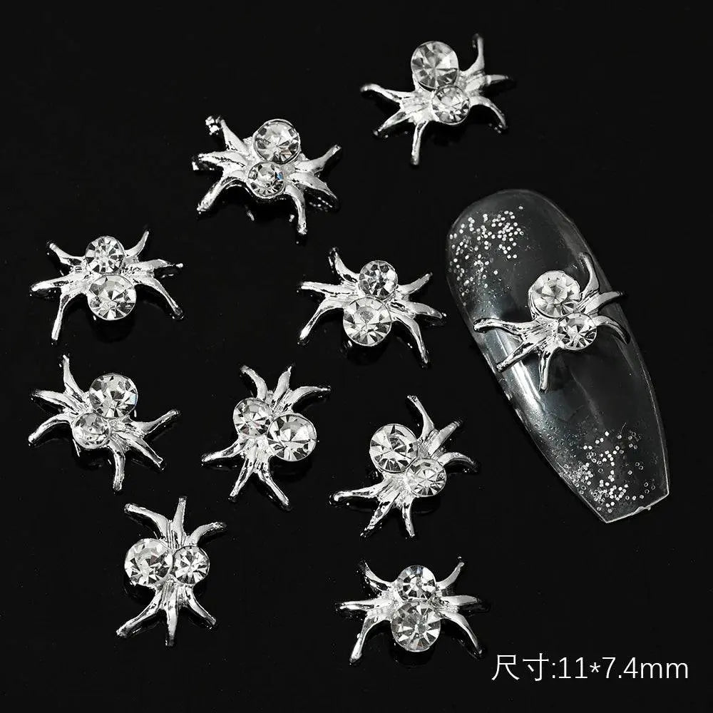 10Pcs Halloween Fake Weapon with Blood Nail - Life and Lines