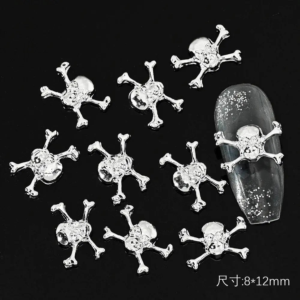 10Pcs Halloween Fake Weapon with Blood Nail - Life and Lines