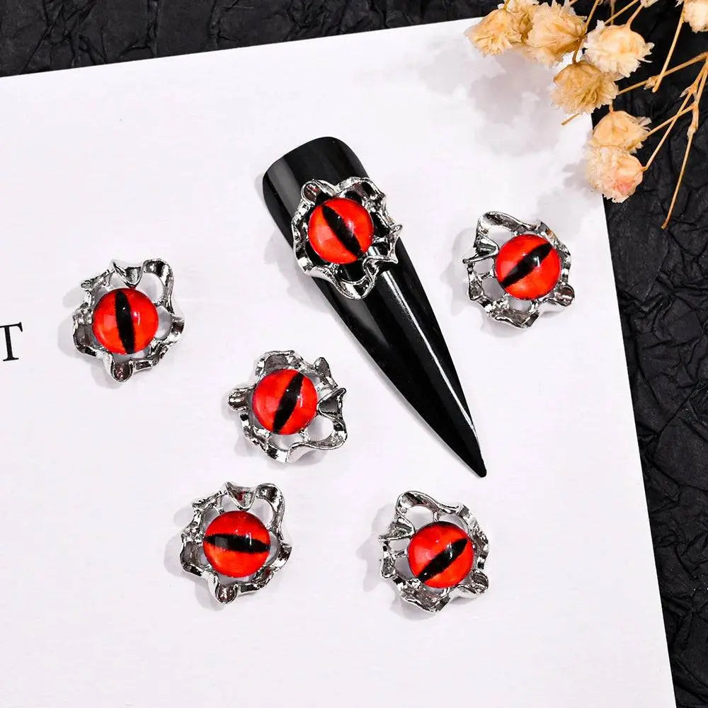 10Pcs Halloween Fake Weapon with Blood Nail - Life and Lines