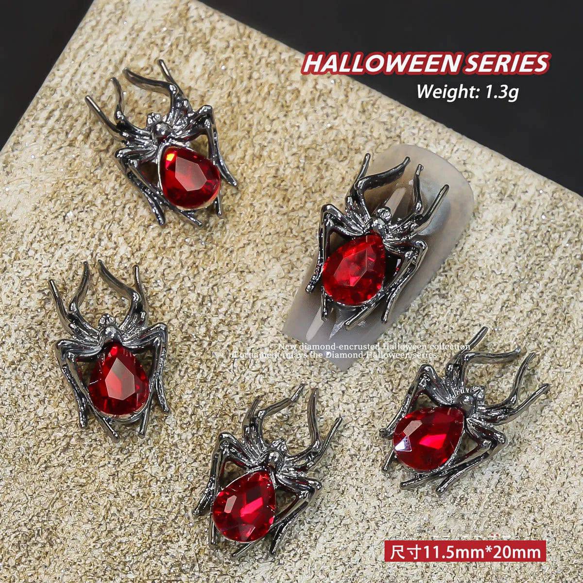 10Pcs Halloween Fake Weapon with Blood Nail - Life and Lines