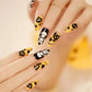 24pcs Artificial Acrylic Halloween Nail Art Fake Nails Set - Life and Lines