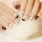 24pcs Artificial Acrylic Halloween Nail Art Fake Nails Set - Life and Lines