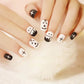 24pcs Artificial Acrylic Halloween Nails Art Fake Nails Set - Life and Lines