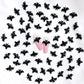 30PCS 3D Black Bat Nail Charms - Life and Lines