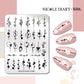 NICOLE DIARY Halloween Nail Art Stamping Plate Drawing Template Butterfly Heart Wave Line Image Stencil Mold Nail Printing Tools - Life and Lines