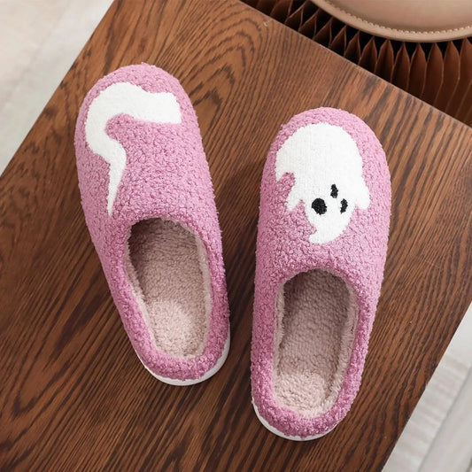 Ghostface Winter Cotton Slippers – - Life and Lines