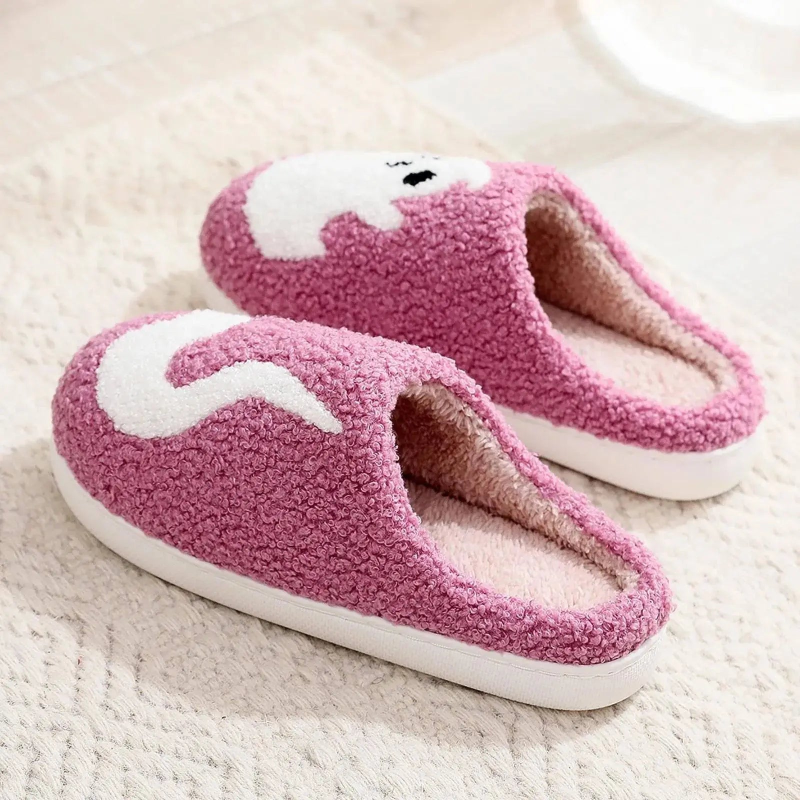 Ghostface Winter Cotton Slippers – - Life and Lines