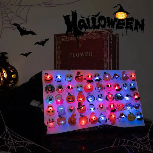 LED Luminous Halloween Rings - Life and Lines