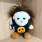 Highland Cow Halloween Michael Myers Funny Black King Plush Slippers Soft Non-Slip Shoes Women Men House Flat with Slipper Toy - Life and Lines