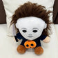 Highland Cow Halloween Michael Myers Funny Black King Plush Slippers Soft Non-Slip Shoes Women Men House Flat with Slipper Toy - Life and Lines