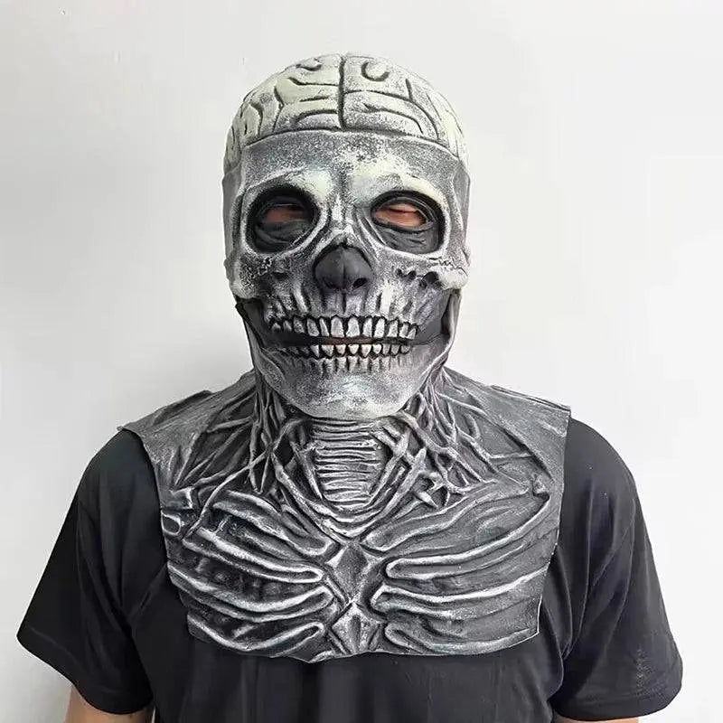 Novelty Scary Skull Mask, Halloween Masquerade Party, Theme Party Cosplay Prop, Prop - Life and Lines